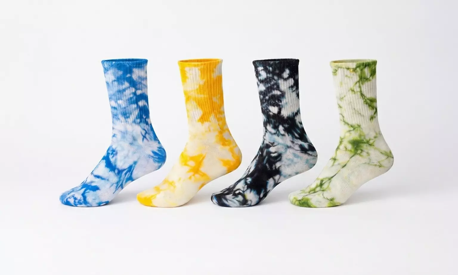 Tie Dye Crew Socks