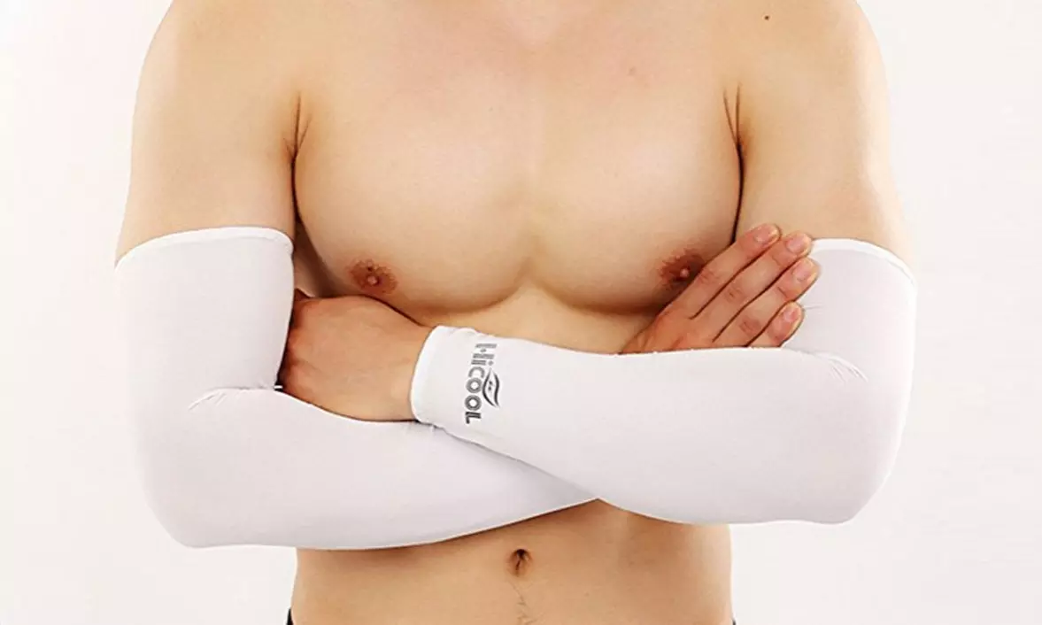 8 Pairs Cooling Arm Sleeves Cover UV Sun Protection Basketball Sports