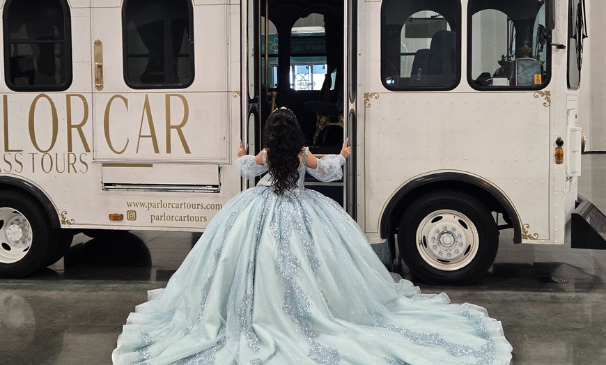 Image 7: Join Up to 4 or 8 Hour Booking for a Trolley Party Bus