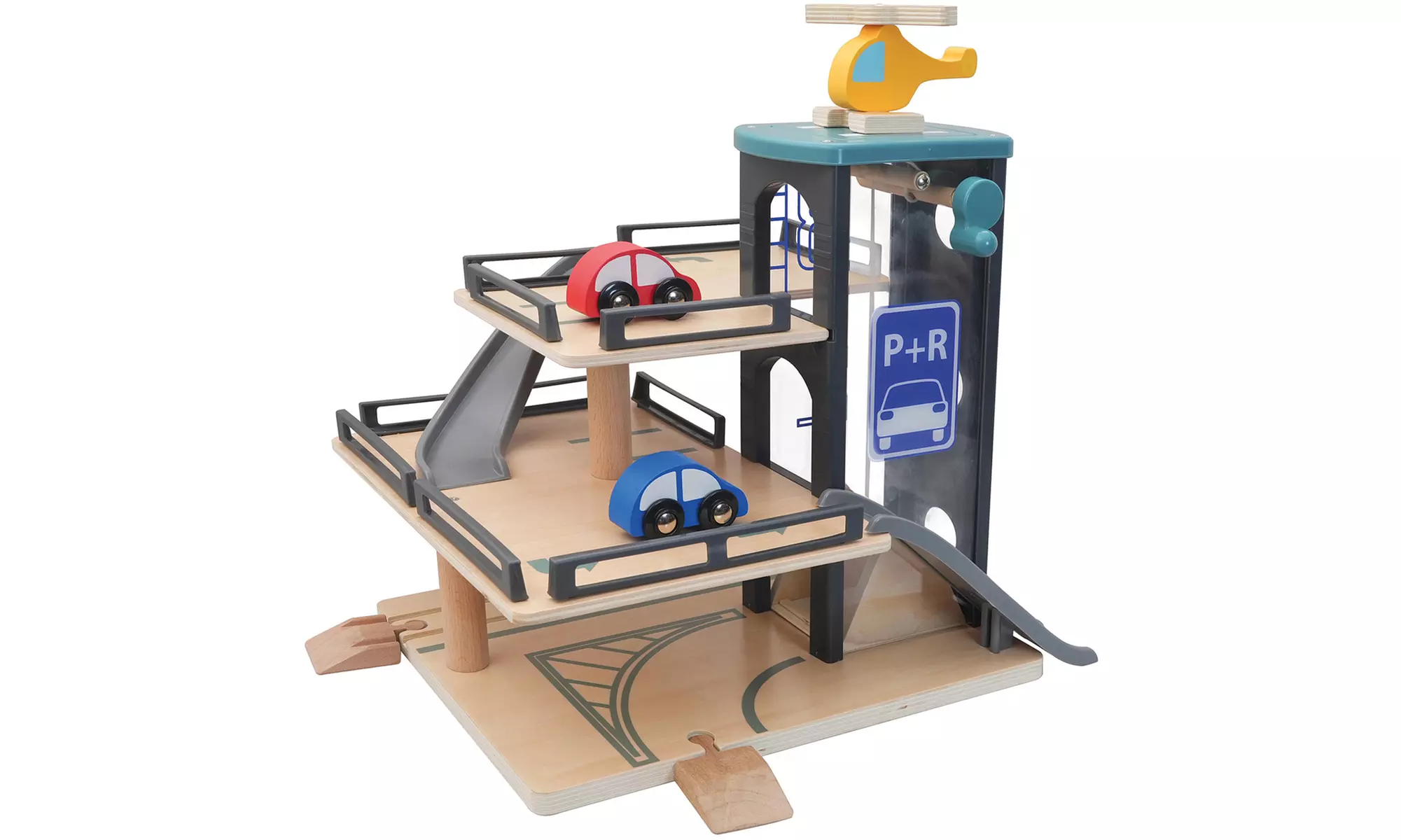 Garage en bois à construire avec 3 véhicules inclus, par WDK Partner - Primary Image