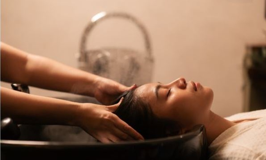 Image 8: Scalp Detox Treatment With Soothing Massage + Haircut & Style