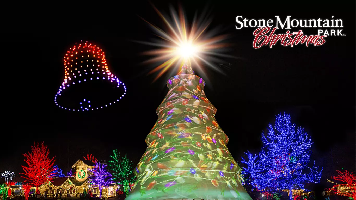 Experience Festive Holiday Magic & Lakeside Zipline Thrills at Stone Mountain Park (Save up to 50%)