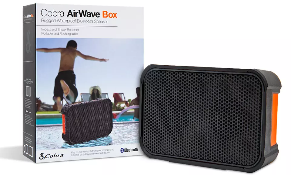 1 ou 2 enceintes Bluetooth étanches "Cobra AirWave Box" PMS International - Primary Image