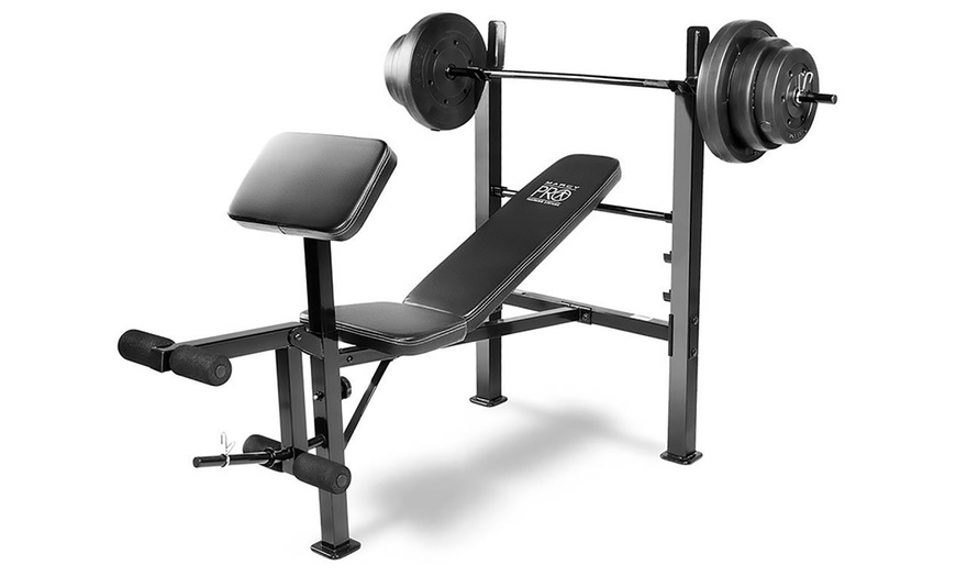 Image 1: Marcy Weight Bench