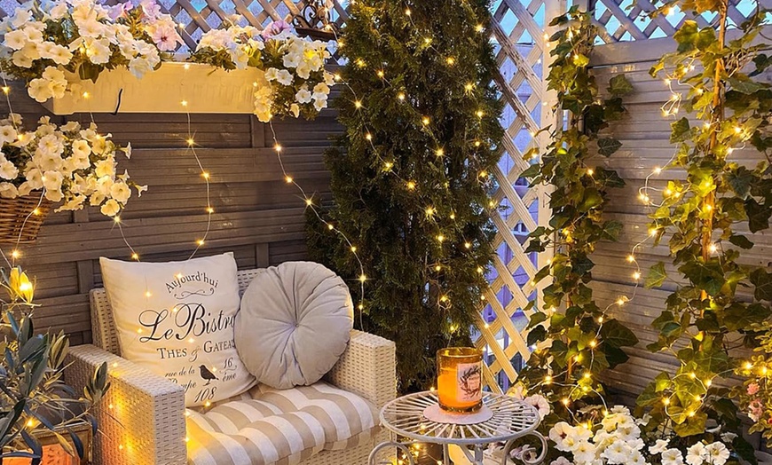 Image 7: 3 of 6 lichtsnoeren met 120 felle led-lampjes