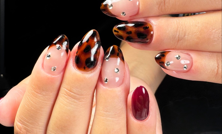 Image 3: Classic Manicure Plus Classic Pedicure W/ Himalayan Salt Soak & More