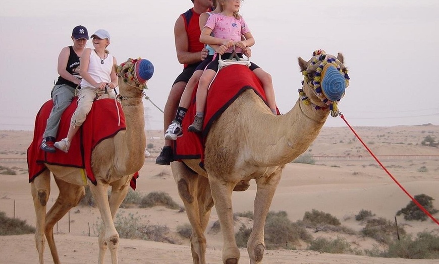 Image 6: Eman Travel Dubai: Thrilling Evening Desert Safari with Dinner & Shows