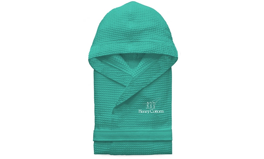 Image 8: Accappatoio nido d'ape unisex Henry Cotton's