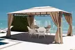 Gazebo da giardino con tende laterali, idrorepellente e resistente ai raggi UV, con spedizione gratuita - Image 2