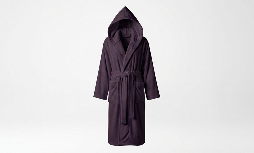 Image 8: Accappatoio unisex con cappuccio in spugna Sophie