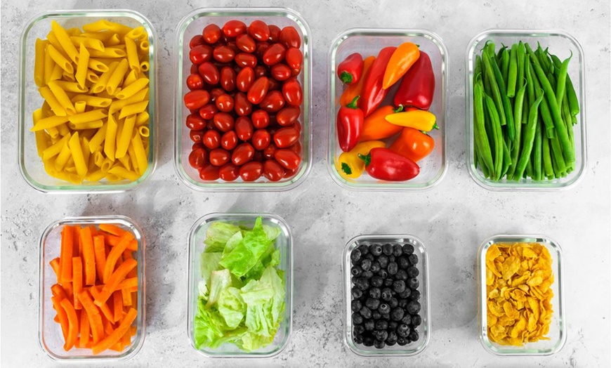 Image 7: Up to Ten Homiu Borosilicate Glass Food Container Sets