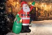 Outsunny Inflatable Santa Christmas Decorations - Second Medium