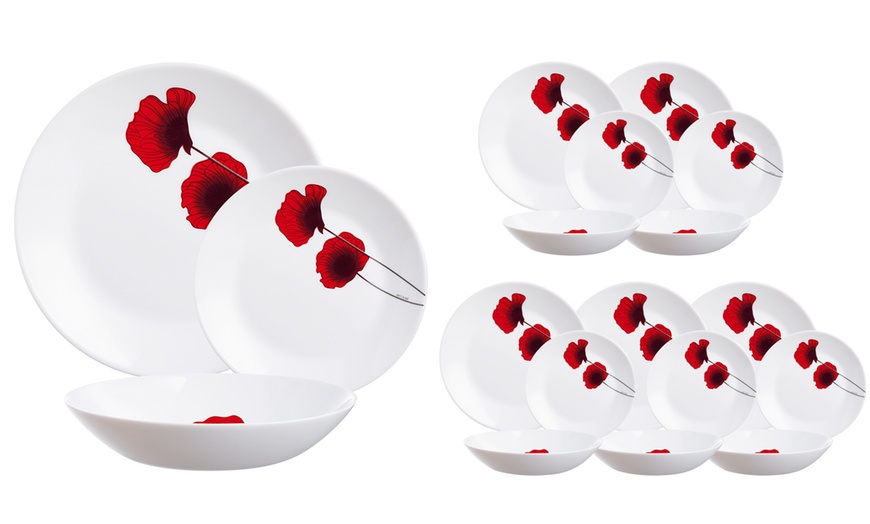 Image 2: Luminarc 18-Piece Dinnerware Set