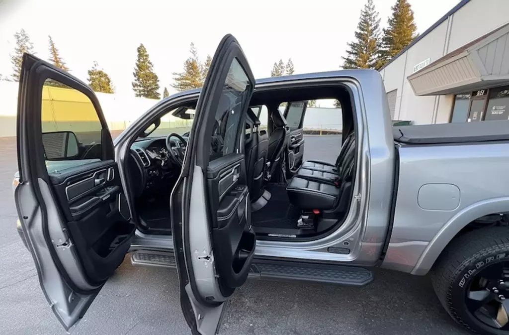 Interior and Exterior Detail for Sedan, Small SUV, or Large SUV