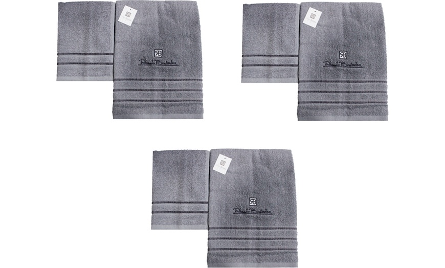 Image 17: 3 ou 5 ensembles de 2 serviettes Renato Balestra