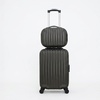 Image 4: Lot de 2 valises "Wave" comprenant une valise cabine et un vanity-case