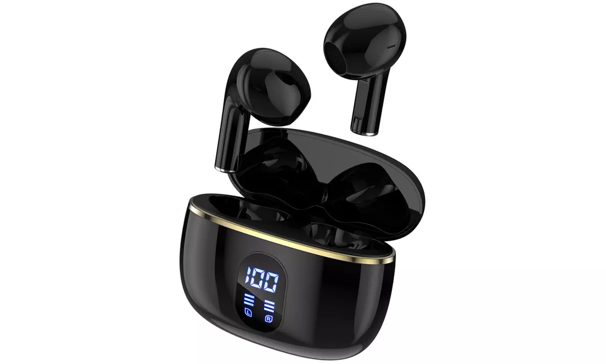 Ecouteurs sans fil, modèle "Dallas" avec étui LCD et bluetooth 5.3 TWS, couleur au choix - Image 6