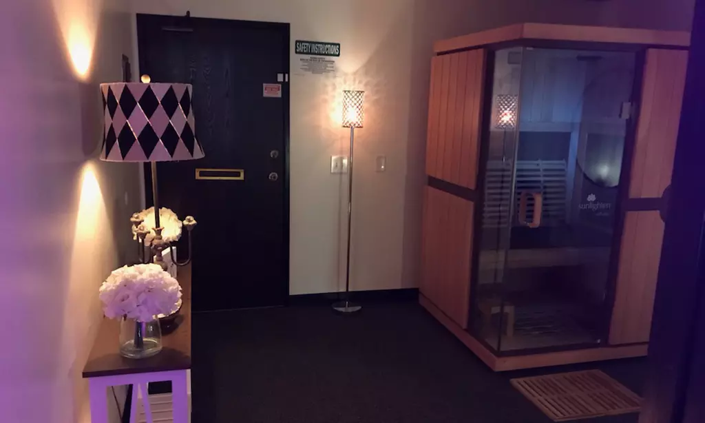 Relax w/ One or Three Infrared Sauna Sessions with Red Light Therapy