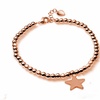 Image 4: Bracciale in acciaio con charm 