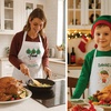 Image 1: Customized Christmas Aprons for Children and Adults!