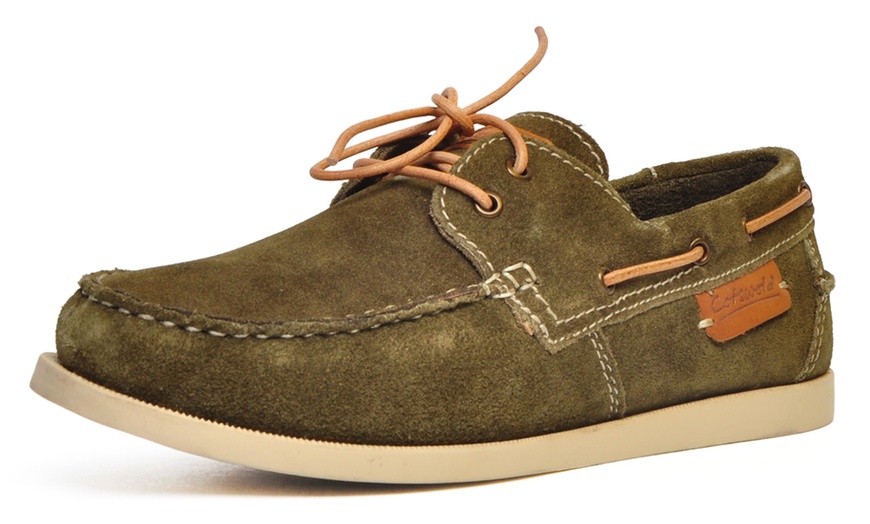 Image 3: Cotswold Mitcheldean Men's Boat Style Shoes