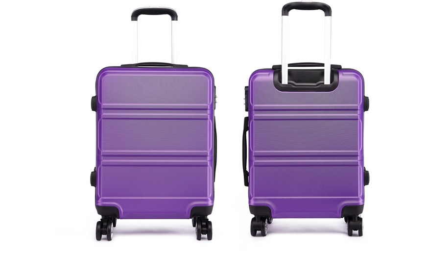 Image 5: Kono ABS Three Suitcase Set