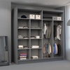 Image 5: Chelsea Sliding Mirror Wardrobe