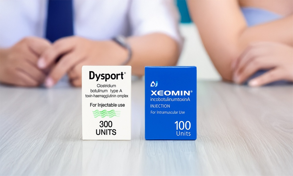 Enhance Your Look with 20, 40, or 60 Units of Dysport or Xeomin