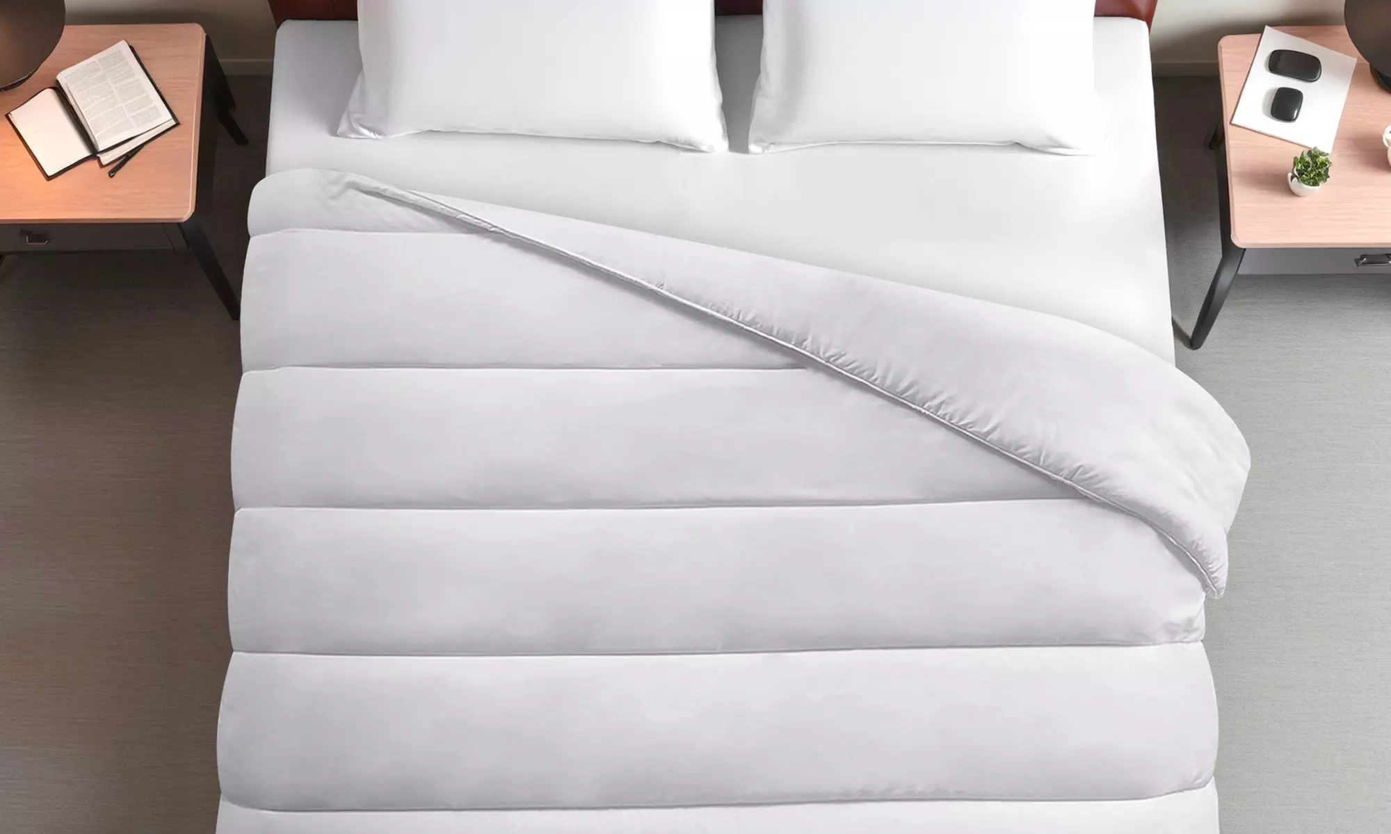 Couette d'hiver 300 g en microfibre