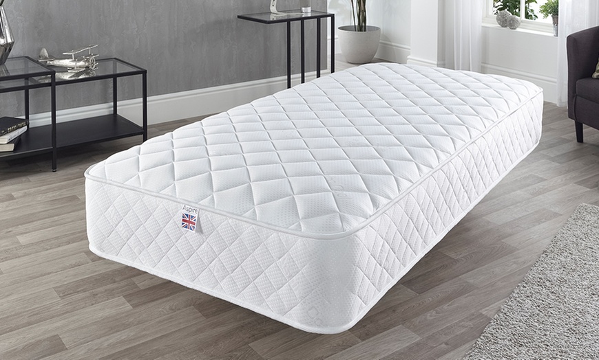 Image 7: Aspire Castleton Quilted Headboard Ottoman Bed