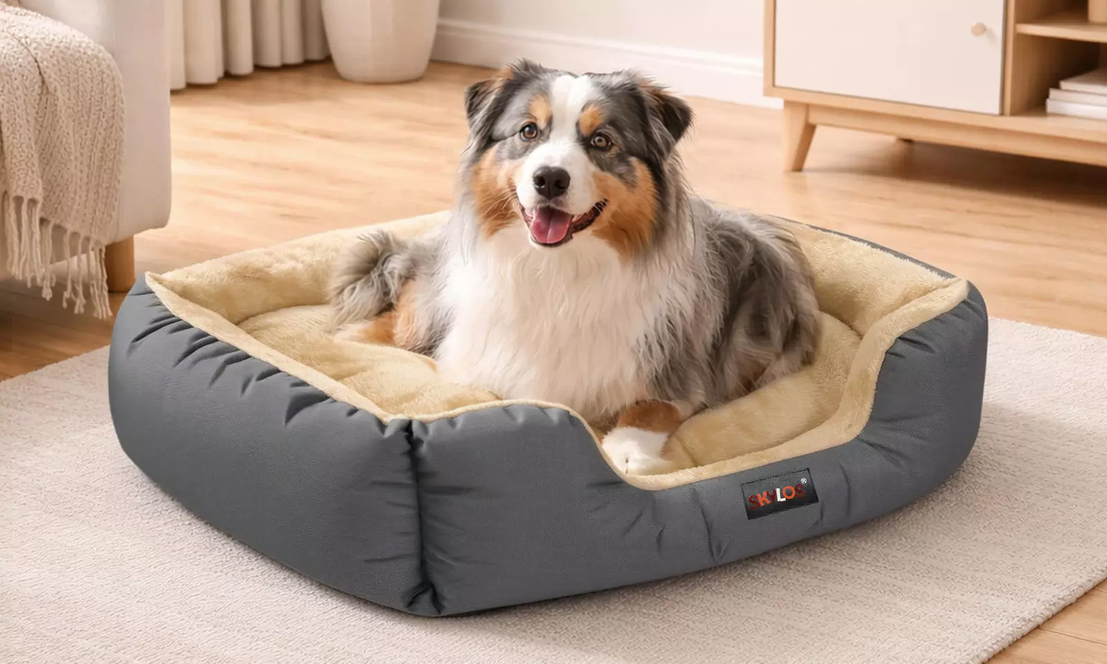 Skylos Orthopaedic and Coral Fleece Pet Beds