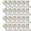 24 Pairs White