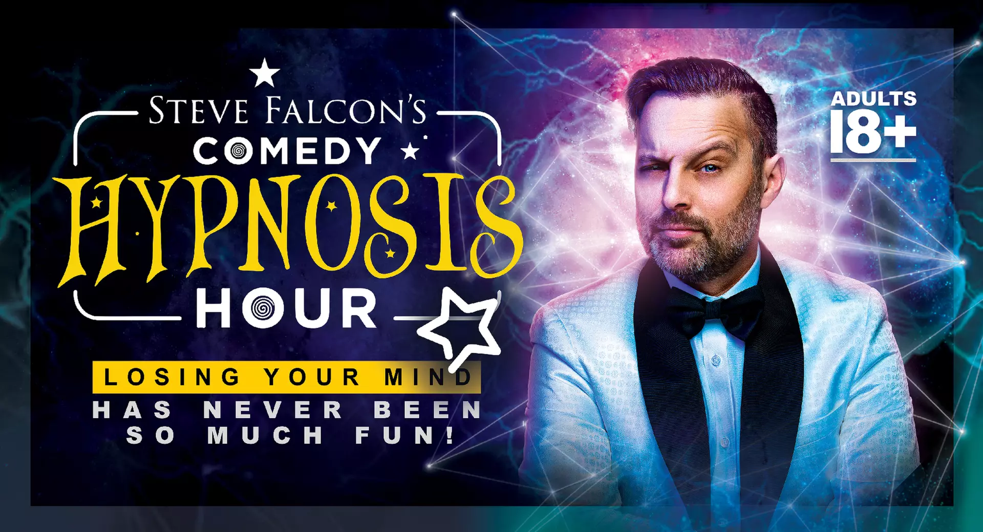 Steve Falcon’s Comedy Hypnosis - Up to 23% Off