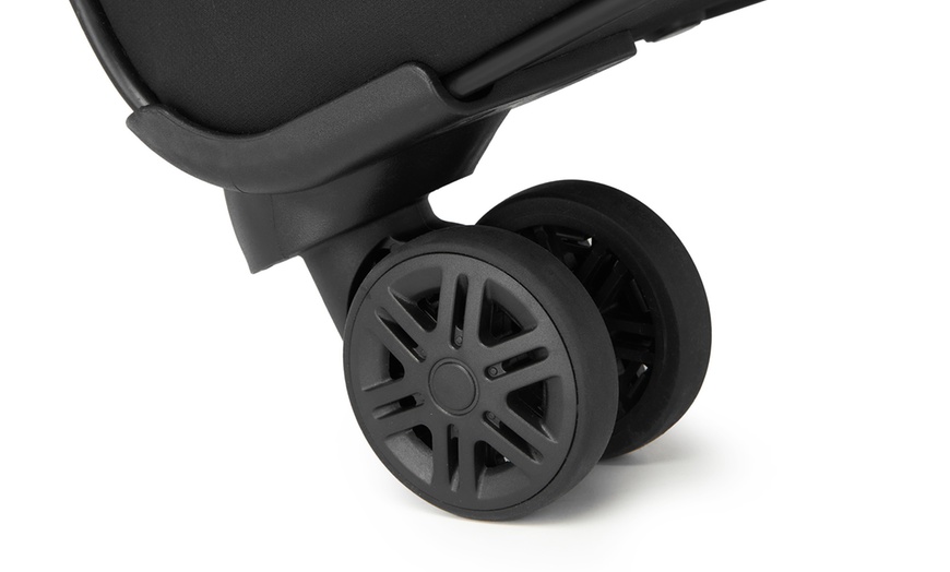 Image 5: Maleta blanda ligera de 20 pulgadas con neceser extraíble