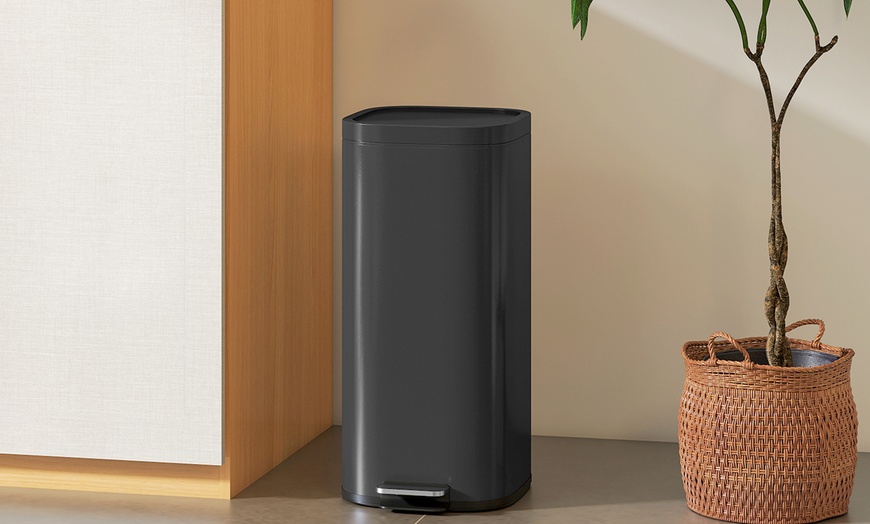 Image 4: HomCom Kitchen Bin Selection - Soft-Close, Pedal and Sensor Designs