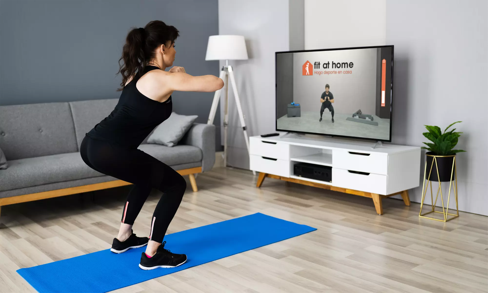 ¡Ponte en forma desde casa! Hasta 1 año de suscripción a Fit at Home