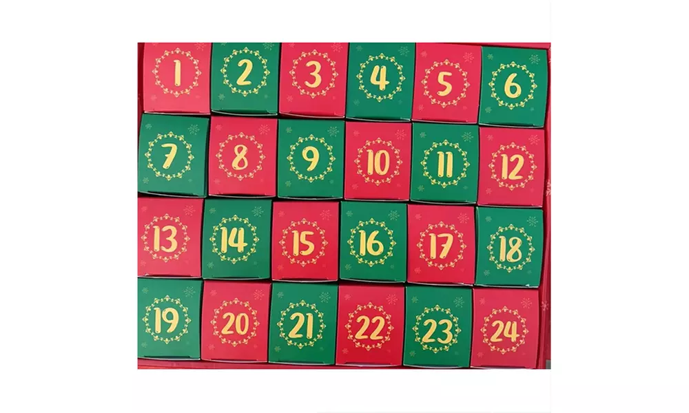 24-Day Lego Inspired Flower Bouquet Advent Calendar