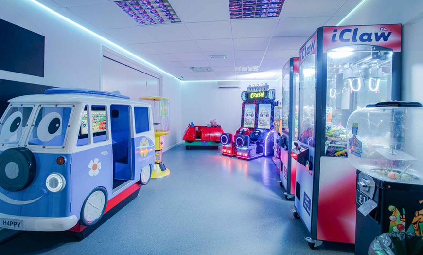 Image 8: Indoor Play Adventure with Slides & Arcade Fun for Adults and Children