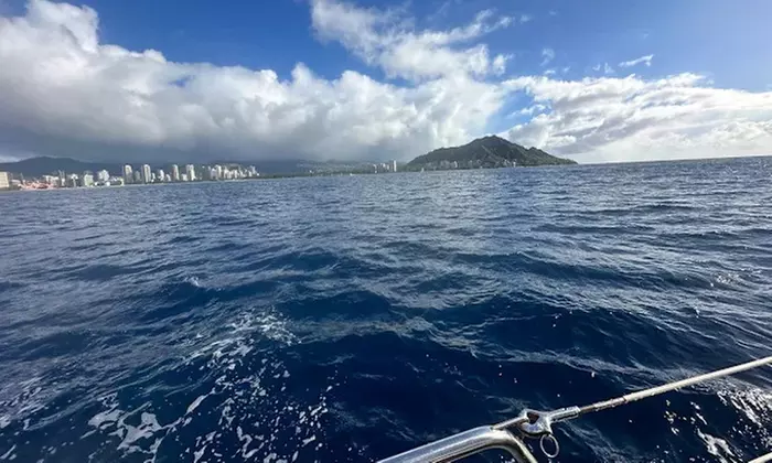Private 2-Hour Waikiki Sail with Captain Castaway for Up to 6 Guests