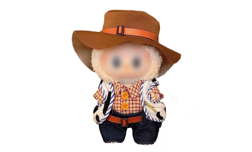 Image 12: One- or Three-Pack Clothing for Labubu Dolls