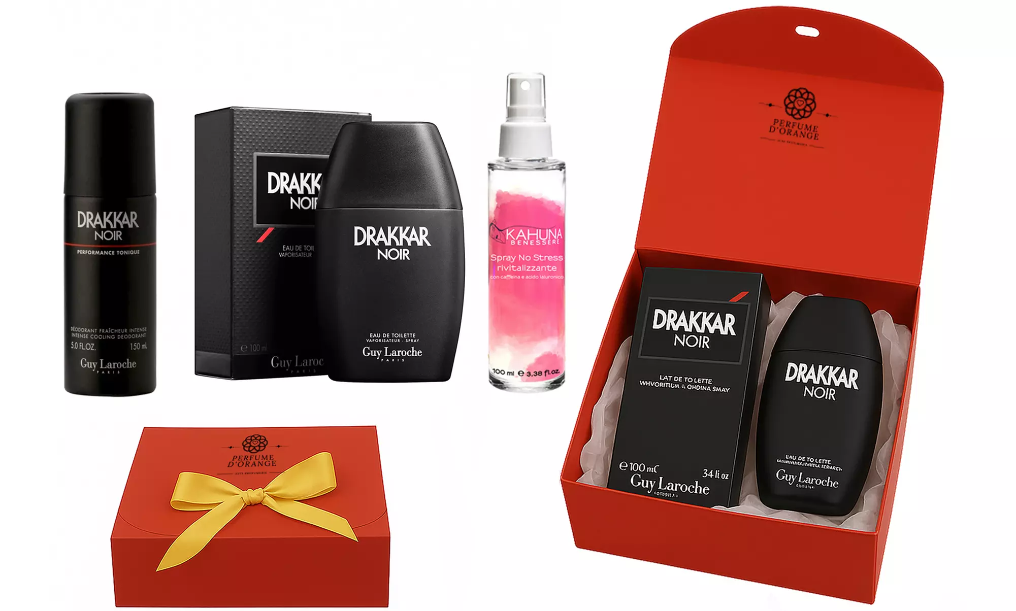 Drakkar Noir EDT und Deo in dekorativer Geschenkbox für Herren