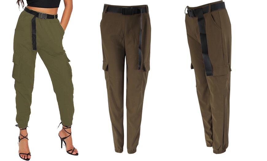 Image 5: Women's Cargo Trousers