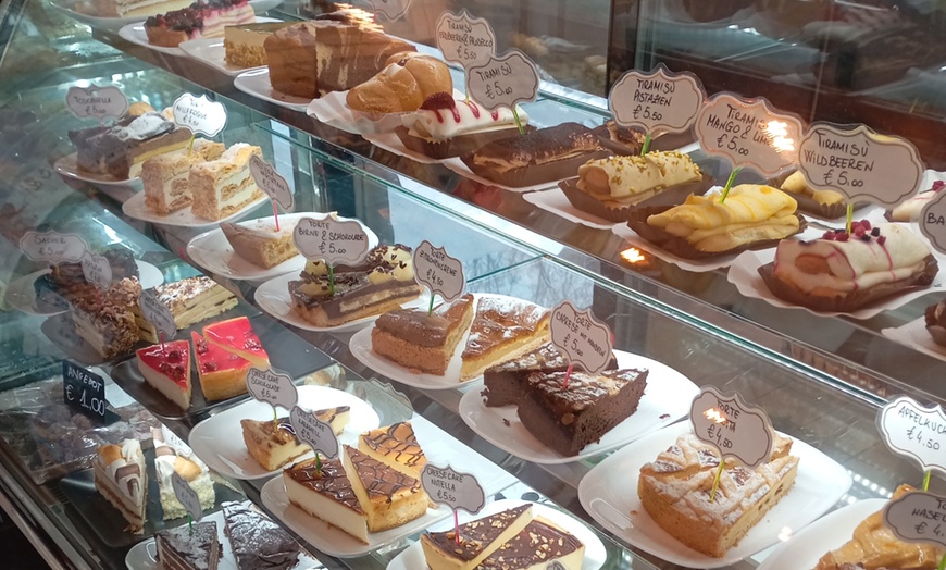 Image 5: Italienisches Frühstück mit Kaffee und Torte für 1-4 Personen