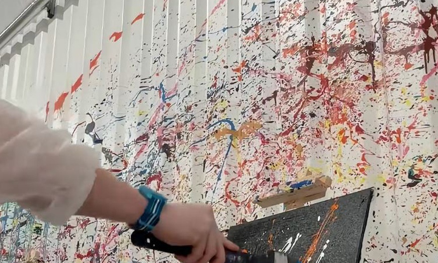 Image 3: Kids’ Splatter Paint Experience in London – From £18.95 (Was £45) 