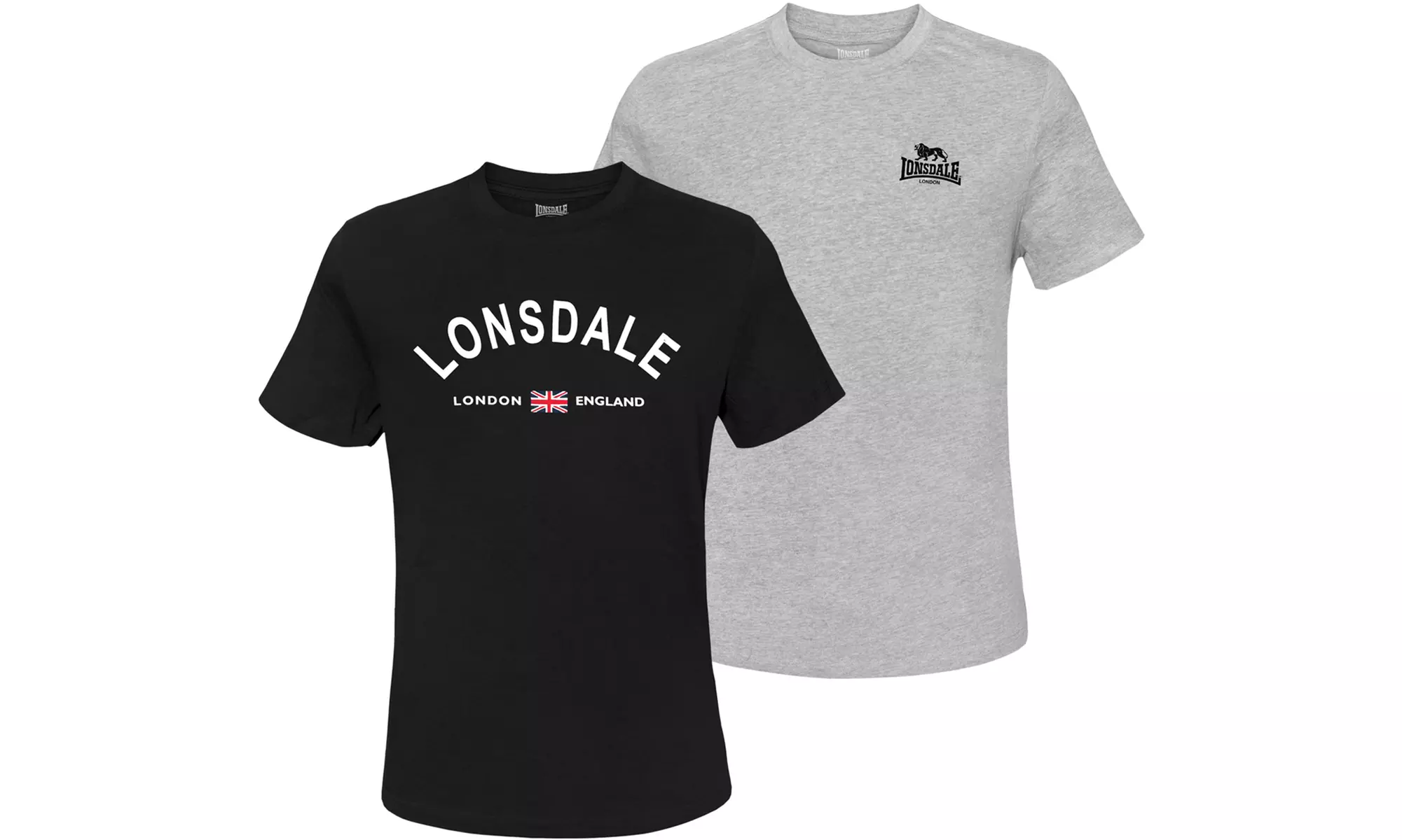 2 t-shirt da uomo Lonsdale