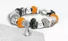 Halloween Themed Crystal Charm Bracelet; Crafted with Swarovski® Crystals