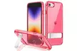 3-Way Metal Kickstand Case for Apple iPhone SE 3/2, iPhone 8/7, Bumper Cover - Second Medium