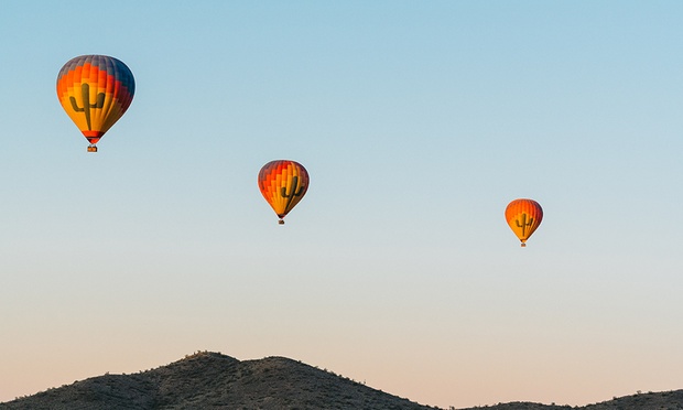 Hot Air Balloon View