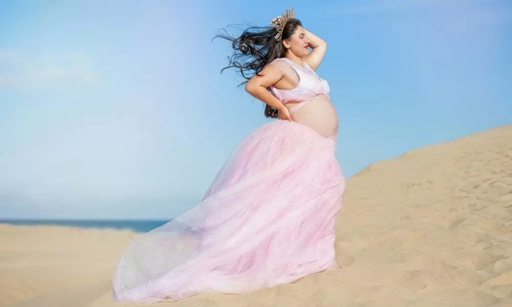 Sesión fotográfica Dulce espera con fotos editadas en alta resolución