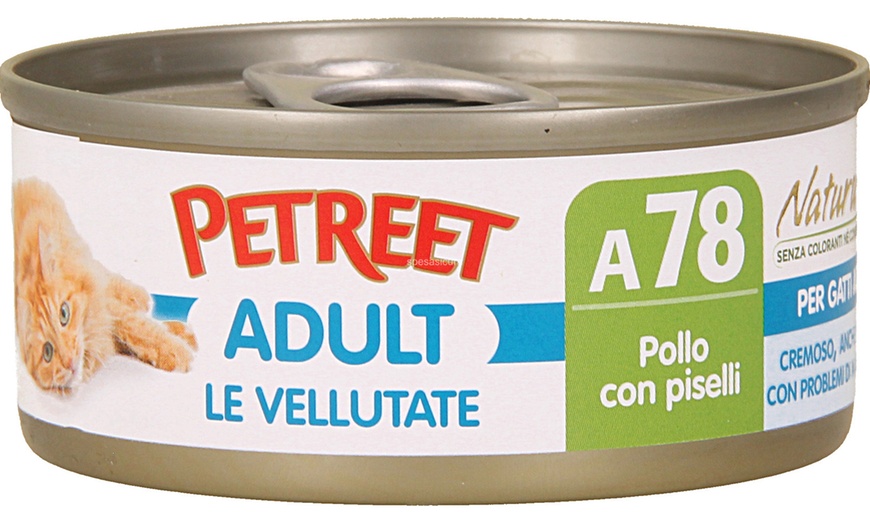 Image 6: Box Petreet per gatti con 60 scatolette da gusti misti